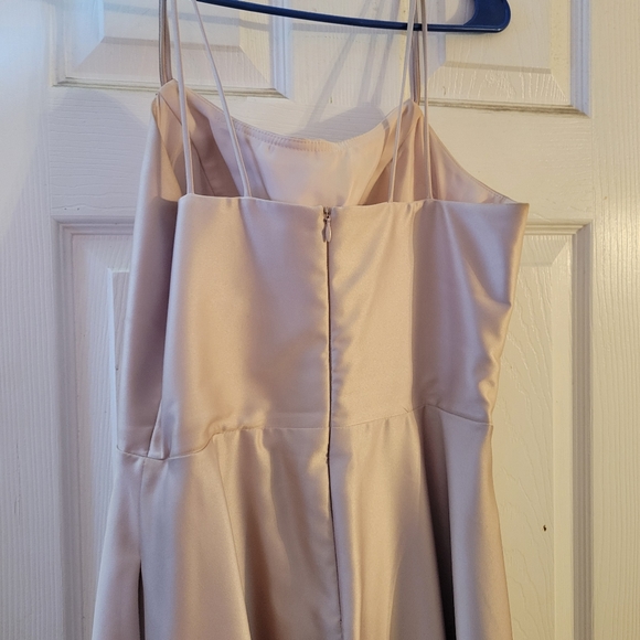 blush high low prom dress - Picture 4 of 4